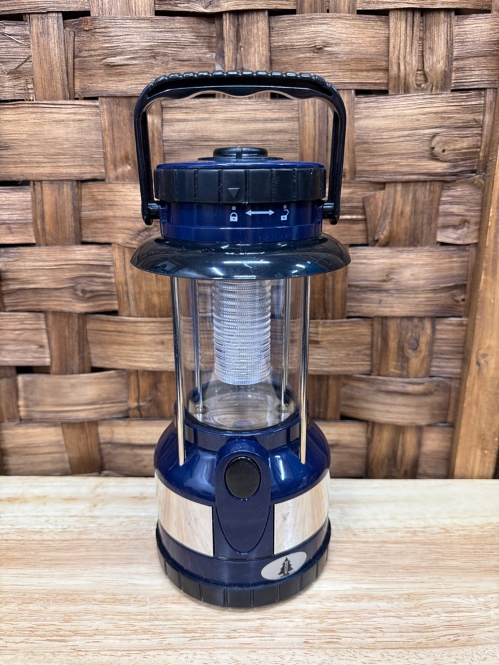 Woods Blue Portable LED Camping Lantern